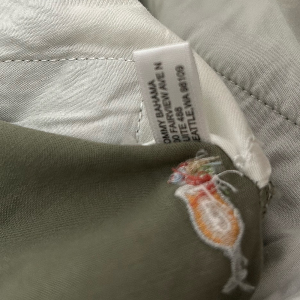Tommy Bahama Olive Green Shorts Size 38 - Picture 13 of 14